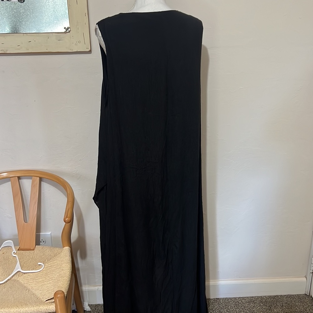 Black plus size Maxi - Picture 4 of 6